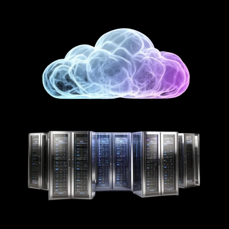 SkyMatrix cloud infrastructure illustration